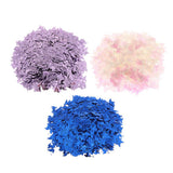 Max 100g Pigeon Loose Sequins Paillettes for Scrapbooking Craft 16mm Purple