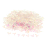 Max 100g Pigeon Loose Sequins Paillettes for Scrapbooking Craft 16mm Clear AB
