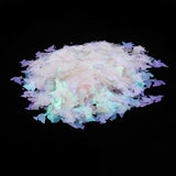 Max 100g Pigeon Loose Sequins Paillettes for Scrapbooking Craft 16mm Clear AB