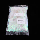 Max 100g Pigeon Loose Sequins Paillettes for Scrapbooking Craft 16mm Clear AB