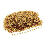 Max 6mm Flowers Loose Cup Sequins Paillettes Sewing Wedding Craft Yellow Gold