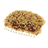 Max 6mm Flowers Loose Cup Sequins Paillettes Sewing Wedding Craft Yellow Gold