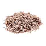 Max 6mm Flowers Loose Cup Sequins Paillettes Sewing Wedding Craft Rose Gold