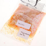 Max 100g/Bag Plastic Four Pointed Star Sequin Party Wedding Decorations Yellow