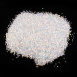 Max 100g/Bag Plastic Four Pointed Star Sequin Party Wedding Decorations White