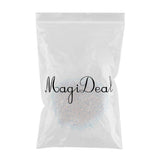 Max 100g/Bag Plastic Four Pointed Star Sequin Party Wedding Decorations White
