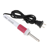 Maxbell Iron-on Applicator Wand Heat Gun for Hot fix Rhinestone Crystal Tools White