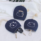 Max Embroidery DIY Fabric Key Cover Case Needlework Cross Stitch Kit Sheep