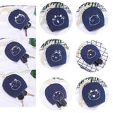 Max Embroidery DIY Fabric Key Cover Case Needlework Cross Stitch Kit Sheep