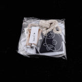 Max Embroidery DIY Fabric Key Cover Case Needlework Cross Stitch Kit Cow