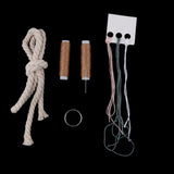 Max Embroidery DIY Fabric Key Cover Case Needlework Cross Stitch Kit Rabbit