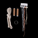 Max Embroidery DIY Fabric Key Cover Case Needlework Cross Stitch Kit Dragon