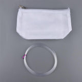 Max DIY Beaded Bag Handmade Crystal Acrylic Crossbody Bag Making Supplies Navy