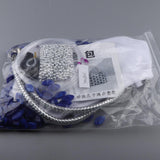 Max DIY Beads Bag Handbag Making Kits for Beginners Handmade beaded bag Blue