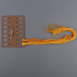 Max Hand Embroidery Starter Kits for Beginners Organza Cross Stitch Decor E00078