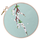 Max DIY Ribbon Flower Embroidery Frame Set for Beginner Arts Needlework Craft B