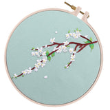 Max DIY Ribbon Flower Embroidery Frame Set for Beginner Arts Needlework Craft B