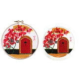 Max Handmade DIY Ribbon Embroidery Set Needlework Kits Cross Stitch Art Craft B1