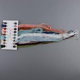 Max Handmade DIY Ribbon Embroidery Set Needlework Kits Cross Stitch Art Craft B1