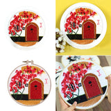 Max Handmade DIY Ribbon Embroidery Set Needlework Kits Cross Stitch Art Craft B1