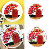 Max Handmade DIY Ribbon Embroidery Set Needlework Kits Cross Stitch Art Craft B1