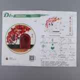Max Handmade DIY Ribbon Embroidery Set Needlework Kits Cross Stitch Art Craft A2