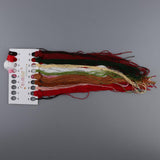 Max Handmade DIY Ribbon Embroidery Set Needlework Kits Cross Stitch Art Craft A2