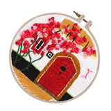 Max Handmade DIY Ribbon Embroidery Set Needlework Kits Cross Stitch Art Craft B2