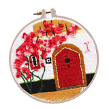 Max Handmade DIY Ribbon Embroidery Set Needlework Kits Cross Stitch Art Craft B2