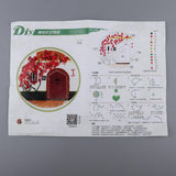 Max Handmade DIY Ribbon Embroidery Set Needlework Kits Cross Stitch Art Craft B2