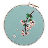 Max DIY Flower Embroidery for Beginner Needlework Kit Cross Stitch Arts Crafts E