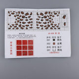 Max DIY Beads Cross Stitch Kits 18CT Handmade Card Sleeve for Women Men Leopard