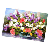 Max Ribbon Embroidery Set Floral Cross Stitch Kit DIY Ribbon Embroidery Painting