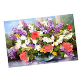 Max Ribbon Embroidery Set Floral Cross Stitch Kit DIY Ribbon Embroidery Painting