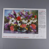 Max Ribbon Embroidery Set Floral Cross Stitch Kit DIY Ribbon Embroidery Painting