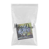 Max Ribbon Embroidery Kit For Beginner Blue Daisy Pattern DIY Home Wall Decor