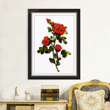 Max Ribbon Embroidery Kit Rose DIY Wall Decor 3D Painting Stamp Needle Work Red