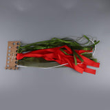 Max Ribbon Embroidery Kit Rose DIY Wall Decor 3D Painting Stamp Needle Work Red