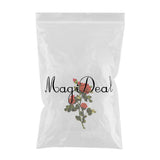 Max Ribbon Embroidery Kit Rose DIY Wall Decor 3D Painting Stamp Needle Work Red