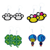 Max Hand Embroidery Starter Kits DIY Keychain Cross Stitch Kit Footprint White