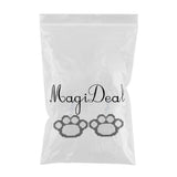 Max Hand Embroidery Starter Kits DIY Keychain Cross Stitch Kit Footprint White