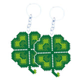 Max Hand Embroidery Starter Kits DIY Keychain Cross Stitch Kit Leaf