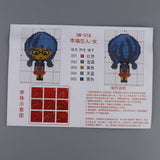 Max Hand Embroidery Starter Kits DIY Keychain Cross Stitch Kit Girls