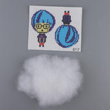 Max Hand Embroidery Starter Kits DIY Keychain Cross Stitch Kit Boys