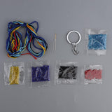 Max Hand Embroidery Starter Kits DIY Keychain Cross Stitch Kit Boys