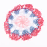 Max 5pcs Crochet Coaster Appliques Handmade Crochet Doily Embellishment for Home