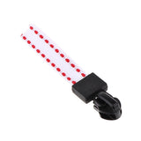 Max 20 Pieces Metal Zipper Puller with Webbing Cord for Sportwear White