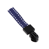 Max 20 Pieces Metal Zipper Puller with Webbing Cord for Sportwear Blue