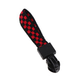 Max 20 Pieces Metal Zipper Puller with Webbing Cord for Clothing Black Red