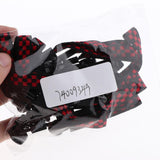 Max 20 Pieces Metal Zipper Puller with Webbing Cord for Clothing Black Red